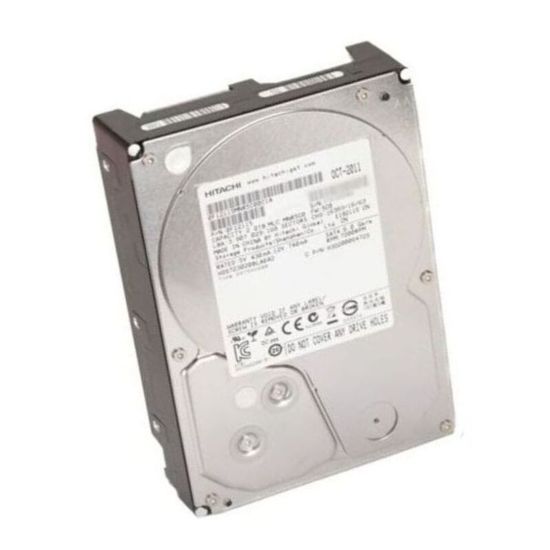 Picture of HUA722010CLA330 Hitachi Ultrastar A7K2000 1TB SATA-II 7.2K RPM 32MB Buffer 7-PIN Hard Drive | New Bulk Pack