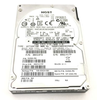 Picture of HUC101818CS4204 Western Digital Ultrastar C10k1800 1.8TB 10K RPM SAS-12GBITS 128MB Buffer 4kn Se 2.5inch Enterprise Hard Drive | Refurbished | Dell OEM