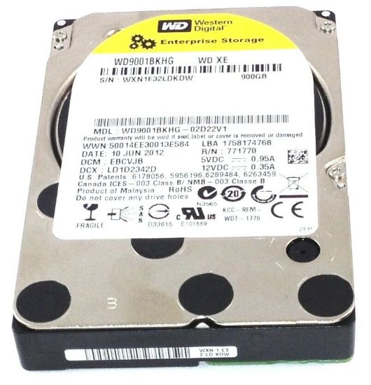 Picture of HUC109090CSS600 Western Digital 900GB 10K RPM SAS-6GBPS Enterprise Hard Drive | Refurbished