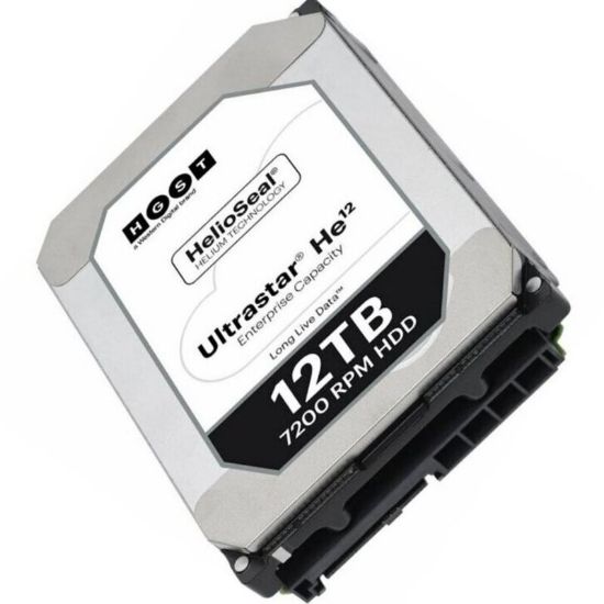 Picture of HUH721212ALE604 Western Digital Ultrastar 12TB 7.2K RPM SATA 6GBPS 256MB Internal Hard Drive | Brand New 3 Years Warranty