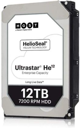 Picture of HUH721212ALN604 Hitachi 12TB 7.2K RPM SATA-12GBPS 256MB Enterprise Hard Drive | Brand New 3 Years Warranty