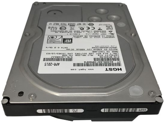 Picture of HUH728080ALE600 Hitachi Ultrastar He8 8TB 7.2K RPM SATA-6GBPS 128MB Enterprise Hard Drive | Refurbished