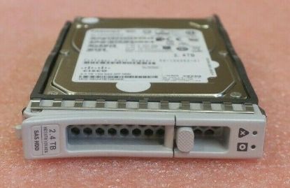 Picture of HX-HD24TB10K4KN Cisco 2.4TB 10K RPM SAS 12GBPS SFF 4KN Hot Swap With Tray Hard Drive. Refurbished.