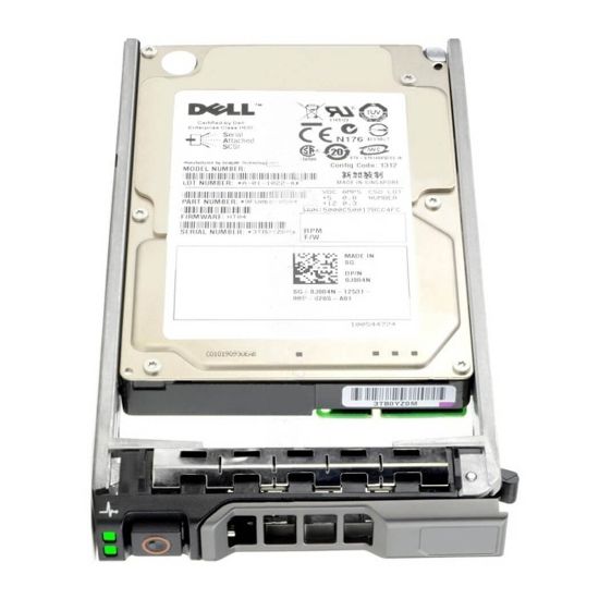 Picture of HY7VD Dell 2TB 7.2K RPM SAS 12GBPS 512N 3.5Inch LFF Hard Drive For Server. Brand New