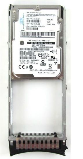 Picture of IBM 00AR391 600GB 15K RPM SAS 12GBPS Hot Swap Hard Drive | Refurbished