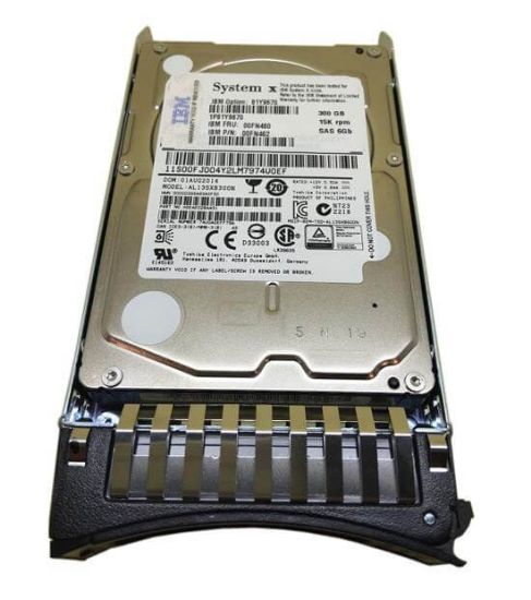 Picture of IBM 00FN462 300GB RPM 15K SAS 6GBPS SFF Hard Disk | New Bulk Pack
