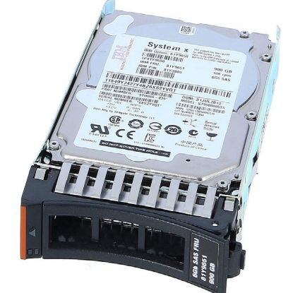 Picture of IBM 81Y9651 900GB 10K RPM SAS 6GBPS Form Factor SFF Hot Swap Hard Drive | Brand New 3 Years Warranty