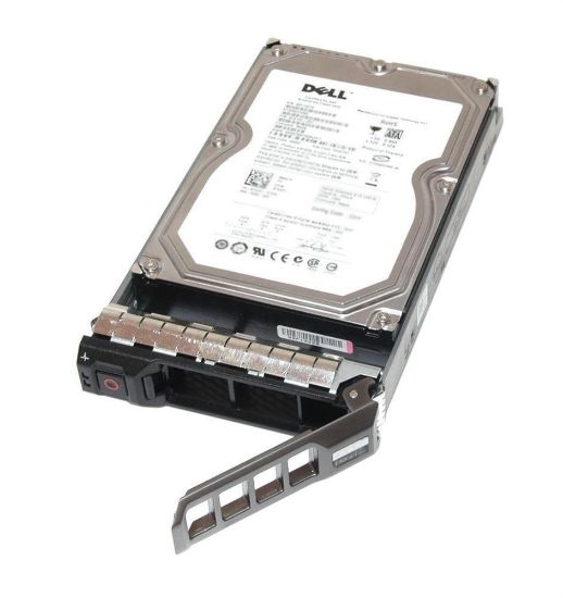 Picture of J1C23 Dell EqualLogic 600GB 15K RPM SAS 6Gbps 3.5-inch Internal Hard Drive With Tray. Refurbished.