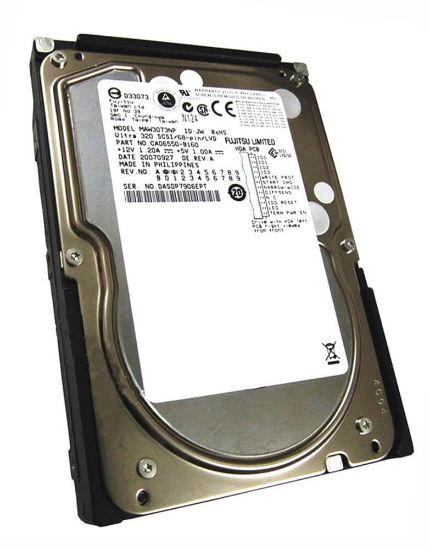Picture of MAW3073NP Fujitsu Enterprise 73GB 10K RPM Ultra 320 SCSI 68-Pin 8MB Cache Internal Hard Drive | Refurbished