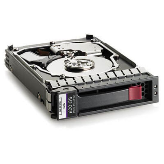 Picture of MB1000FVZPL HP 1TB 7.2K RPM SAS 6GBPS 3.5inch Hard Drive With Tray Proliant Ml350 G6 Server Series. Refurbished.