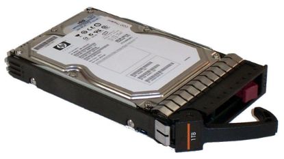 Picture of NB1000DBZPL HP Eva M6412a 1TB 7.2K RPM FATA Fibre Channel 3.5ich Hard Disk Drive With Tray. Refurbished.