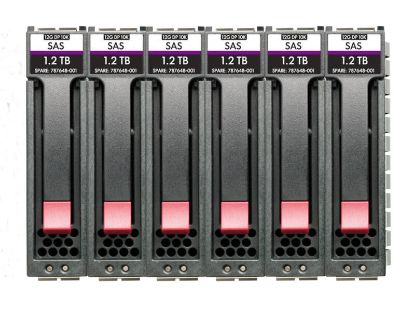 Picture of R0P86A HPE MSA 10.8TB Bundle 6x1.8TB 10K RPM 2.5inch SAS 12GBPS Enterprise HDD. New Bulk Pack.