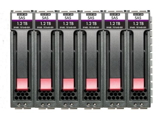Picture of R0P86A HPE MSA 10.8TB Bundle 6x1.8TB 10K RPM 2.5inch SAS 12GBPS Enterprise HDD. New Bulk Pack.
