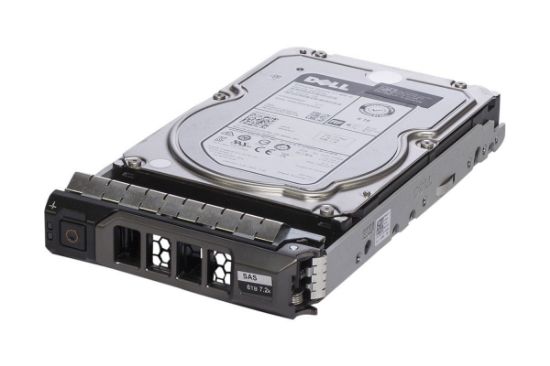 Picture of RHVWG Dell 6TB 7.2K RPM 3.5 Inch LFF SAS-12GBPS Hard Drive For Server. Refurbished.