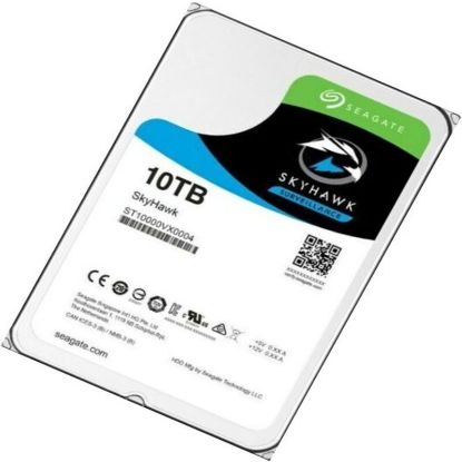 Picture of Seagate ST10000VX0004 Skyhawk Surveillance 10TB 7.2K RPM SATA-6GBPS 256MB Internal Hard Drive | New Bulk Pack