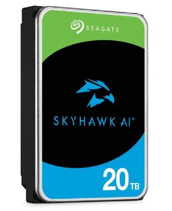 Picture of Seagate ST20000VE002 Skyhawk AI 20TB 7.2K RPM SATA 6GBPS Internal Hard Drive | Brand New
