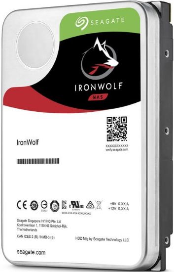 Picture of Seagate ST8000VN004 8TB Ironwolf 7.2K RPM SATA-6GBPS Internal Hard Disk | Brand New 3 Years Warranty
