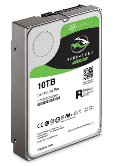 Picture of ST10000DM0004 Seagate Barracuda Pro 10TB 7.2K RPM SATA-6GBPS 256MB Buffer 3.5Inch Internal Hard Disk Drive. New Bulk Pack.