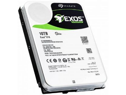 Picture of ST10000NM003G Seagate 10TB Exos X16 7.2K RPM SATA 6GBPS 512e 4Kn 256MB cache 3.5Inch SED Hard Drive. New Factory Sealed 3 Years Seagate Warranty.