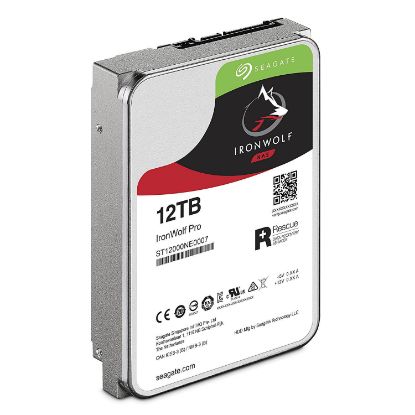 Picture of ST12000NE0007 Seagate Ironwolf Pro 12TB 7.2K RPM 3.5Inch 256MB Buffer SATA-6GBPS Internal Hard Disk Drive. Refurbished | Call