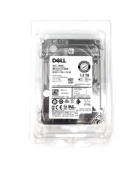 Picture of ST1200MM0027 Dell Enterprise 1.2TB 2.5 Inch 6GBPS 10K RPM SAS Hard Disk Drive. Refurbished. Dell OEM