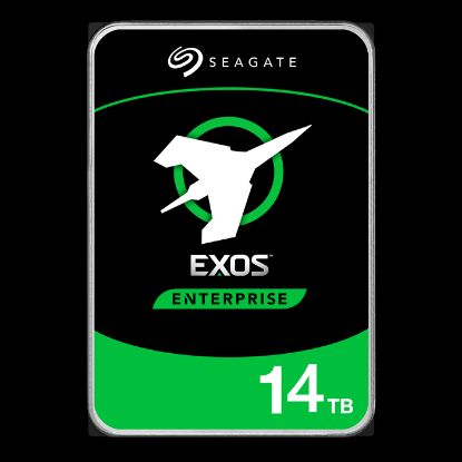 Picture of ST14000NM004G Seagate 14TB 7.2K RPM SAS-12GBPS 3.5inch Enterprise Hard Disk Drive. New Bulk Pack.