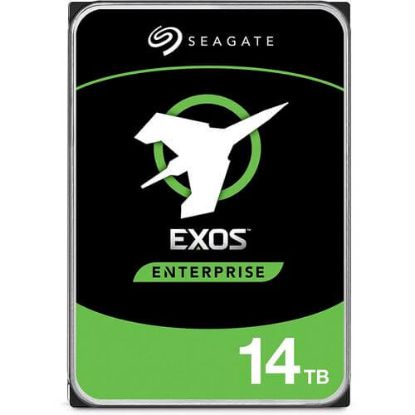 Picture of ST14000NM0258 Seagate Exos X14 14TB 7.2K RPM SATA 6GBPS 256MB SED 512e 3.5inch HDD. Refurbished.