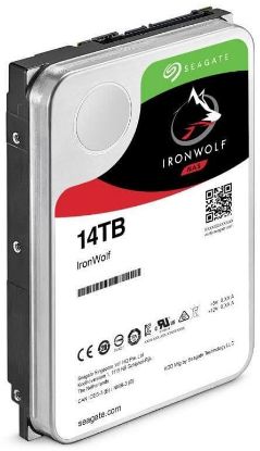 Picture of ST14000VN0008 Seagate Ironwolf 14TB 7.2K RPM SATA-6GBPS 256 MB Buffer 3.5 inch Internal Hard Disk Drive. New Sealed 3 Years Seagate Warranty.