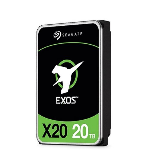Picture of ST20000NM002D Seagate Exos X20 20TB 7.2K RPM SAS 12GBPS Enterprise HDD. New Factory Sealed 5 Years Seagate Warranty.