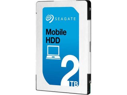 Picture of ST2000LM007 Seagate 2TB 5.4K RPM SATA 6.0 GBPS 2.5 128MB Cache Mobile Hard Drive. New Bulk Pack.