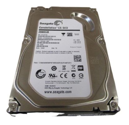 Picture of ST2000NC000 Seagate Constellation CS 2TB 7.2K RPM SATA 6GBPS Hard Drive | Refurbished