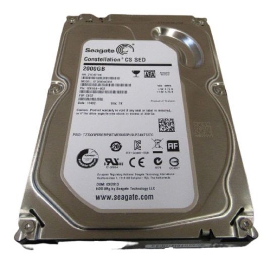 Picture of ST2000NC000 Seagate Constellation CS 2TB 7.2K RPM SATA 6GBPS Hard Drive | Refurbished