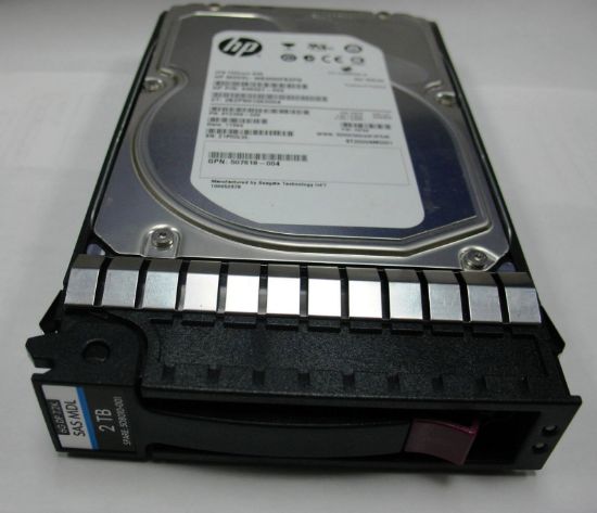Picture of ST2000NM0023 HP 7.2K RPM 2TB SAS 6GBPS Midline Storage works P2000 Hard Drive | New Bulk Pack