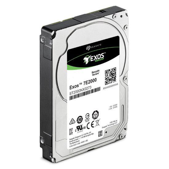 Picture of ST2000NX0373 Seagate EXOS 7E2000 2TB 7.2K RPM SAS-12GBPS 128MB Buffer 2.5inch Hard Disk Drive. New Factory Sealed 3 Years Seagate Warranty.