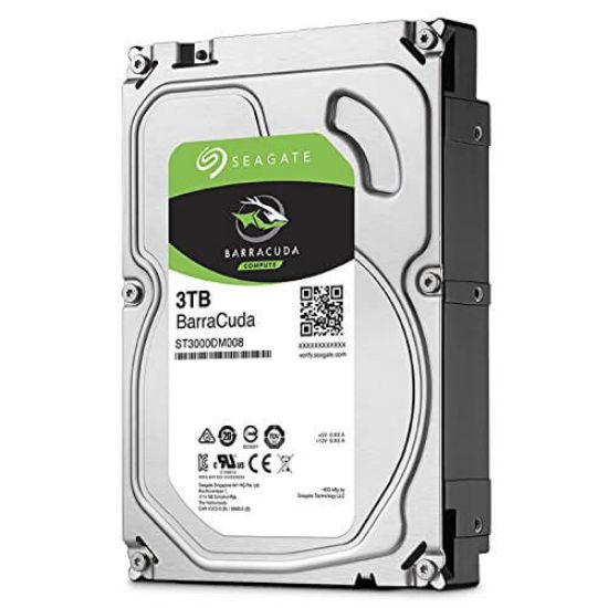 Picture of ST3000DM008 Seagate Barracuda 3TB 7.2K RPM SATA-6GBPS 64MB Buffer 3.5Inch Internal Hard Disk Drive. Refurbished. Call.