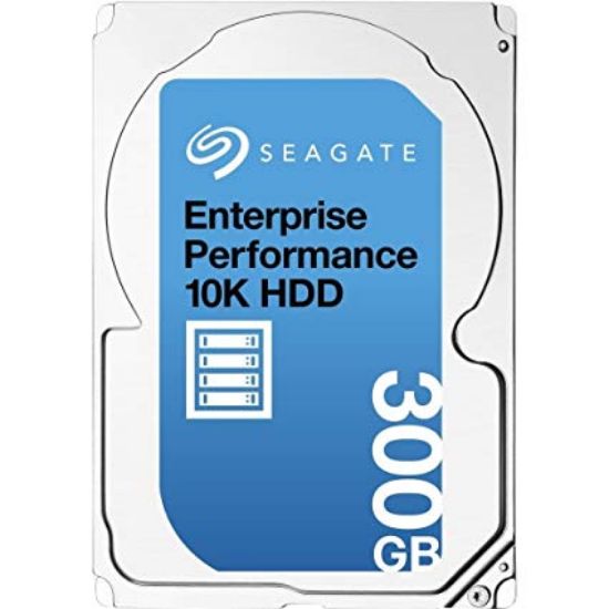 Picture of ST300MM0048 Seagate Enterprise 300GB 10K RPM SAS-12GBPS 2.5inch Hard Disk Drive. New Bulk Pack.