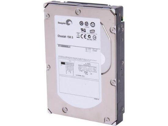 Picture of ST3300655LC Seagate Cheetah Ultra320 SCSI 300GB 15K RPM 80Pin 16MB Buffer HDD | New Bulk Pack