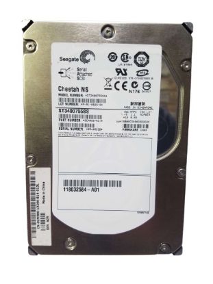 Picture of ST3400755SS Seagate Cheetah 400GB 10K RPM SAS 3GBPS Form Factor Buffer Hard Drive | Refurbished