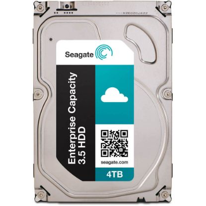 Picture of ST4000NM0034 Seagate Enterprise Capacity V.4 4TB 7.2K RPM SAS-12GBPS Dual Port 128MB Buffer 3.5inch Hard Disk Drive. Refurbished.