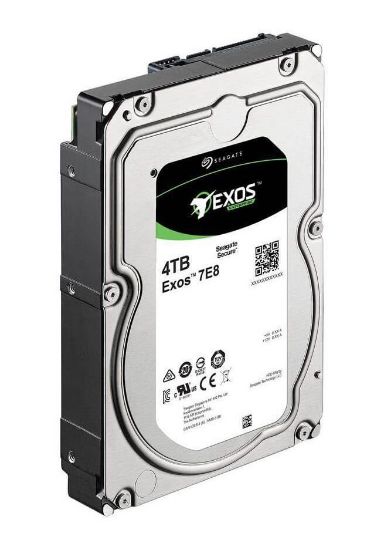 Picture of ST4000NM0095 Seagate Exos 7E8 4TB 7.2K RPM SAS-12GBPS Dual Port 128MB Buffer 4KN 3.5inch Hard Disk Drive. Refurbished.