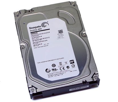 Picture of ST5000DM000 Seagate Desktop HDD 5TB 5.9K RPM SATA-6GBPS 128MB Buffer 3.5Inch Internal Hard Disk Drive. Refurbished.