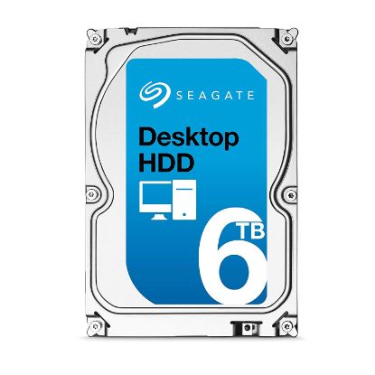 Picture of ST6000DX000 Seagate Desktop HDD 6TB SATA-6GBPS 7.2K RPM 128MB Internal Hard Drive | Refurbished