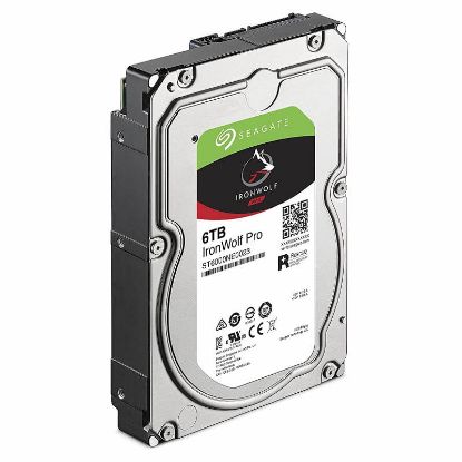 Picture of ST6000NE0023 Seagate Ironwolf PRO 6TB 7.2K RPM 256MB Buffer SATA 6GBPS Internal Hard Drive | New Bulk Pack | Call