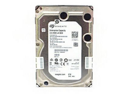 Picture of ST6000NM0114 Seagate Enterprise 6TB 7200RPM SAS 12GBPS 128MB 3.5inch HDD. Refurbished.