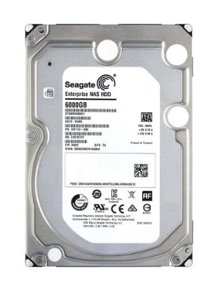 Picture of ST6000VN0001 Seagate 6TB 7.2K RPM SATA 6GBPS 128MB Internal Hard Drive | Brand New 3 Years Warranty