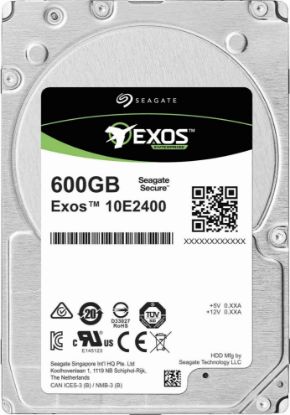 Picture of ST600MM0099 Seagate Exos 10E2400 10K RPM 600GB SAS-12GBPS 256MB Buffer 512E/4KN 2.5Inch Internal Hard Disk Drive. New Factory Sealed 5 Years Seagate Warranty.