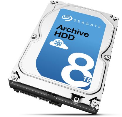 Picture of ST8000AS0003 Seagate 8TB 5.9KRPM SATA 6GBPS 256MB Cache 3.5inch Hard Drive. New Factory Sealed 3 Years Seagate Warranty.