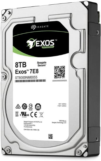 Picture of ST8000NM004A Seagate Exos 7E8 8TB 7.2K RPM SATA 6GBPS 256MB Cache 3.5-inch Hard Drive. New Sealed 3 Years Seagate Warranty.
