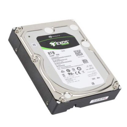 Picture of ST8000NM0065 Seagate Exos 7E8 8TB 7.2K RPM SAS-12GBPS 256MB 4KN Hard Disk Drive | New Bulk Pack
