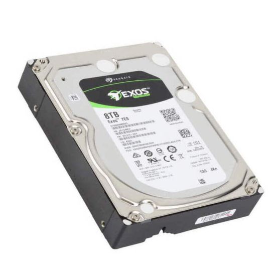 Picture of ST8000NM0065 Seagate Exos 7E8 8TB 7.2K RPM SAS-12GBPS 256MB 4KN Hard Disk Drive | New Bulk Pack